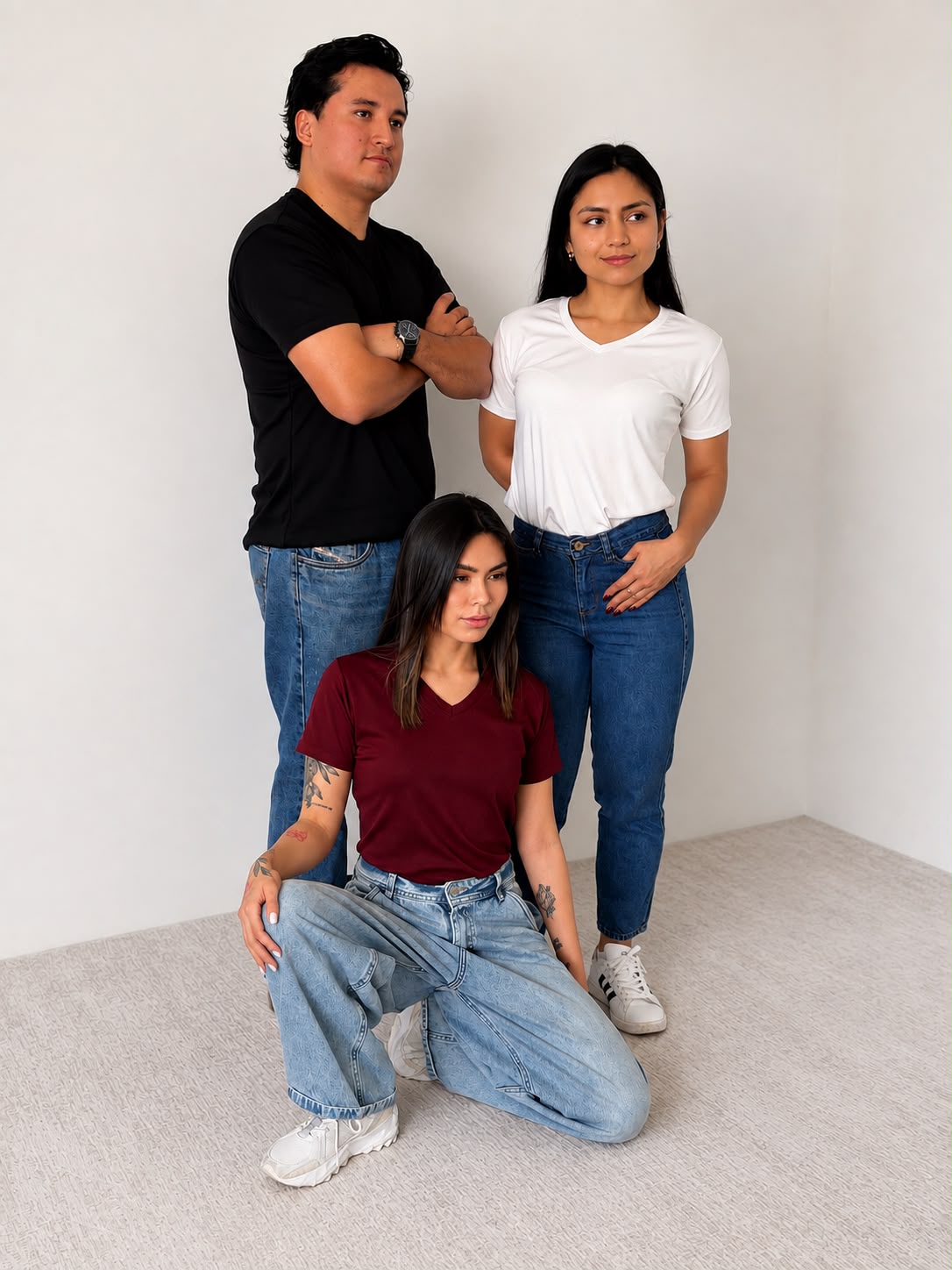 Tres modelos con básicos Balanced